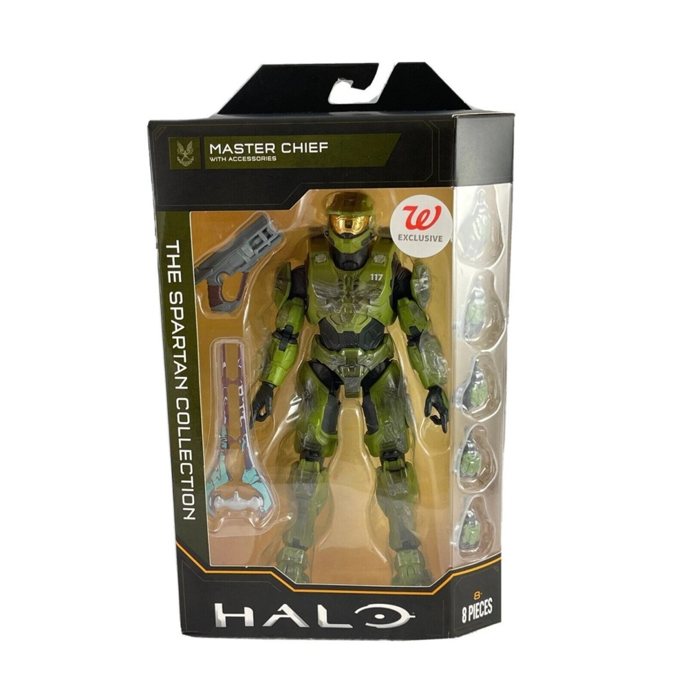 Halo Master Chief Spartan Collection 6" Action Figure Walgreens Exclusive‎ NEW